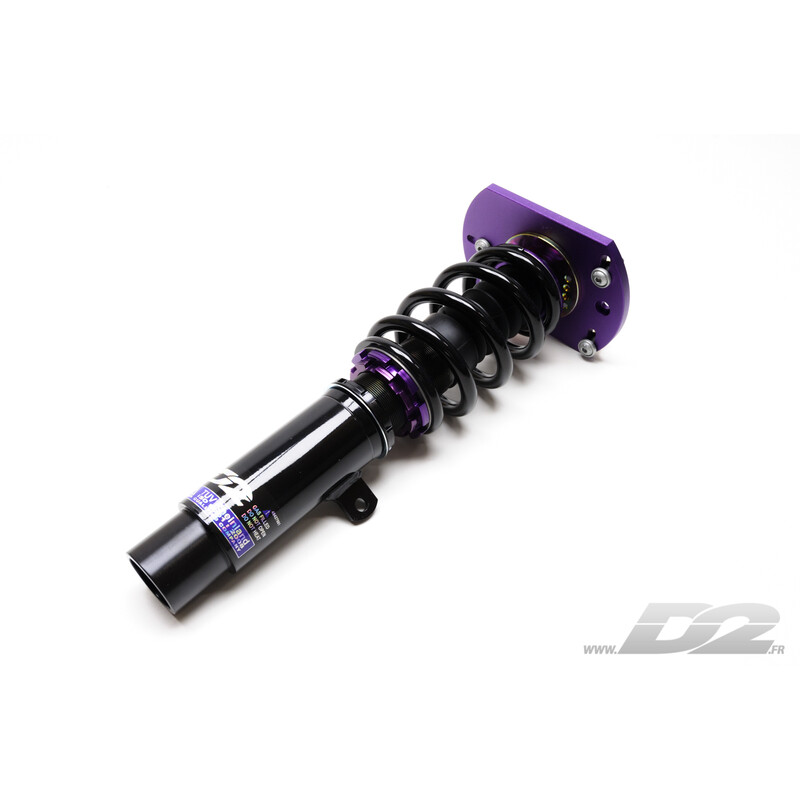 Combinés Filetés D2 Rallye Asphalte pour Peugeot 206