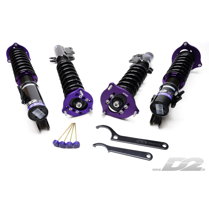 Combinés Filetés D2 Street pour Subaru Impreza WRX / STI GC & GF (92-00)