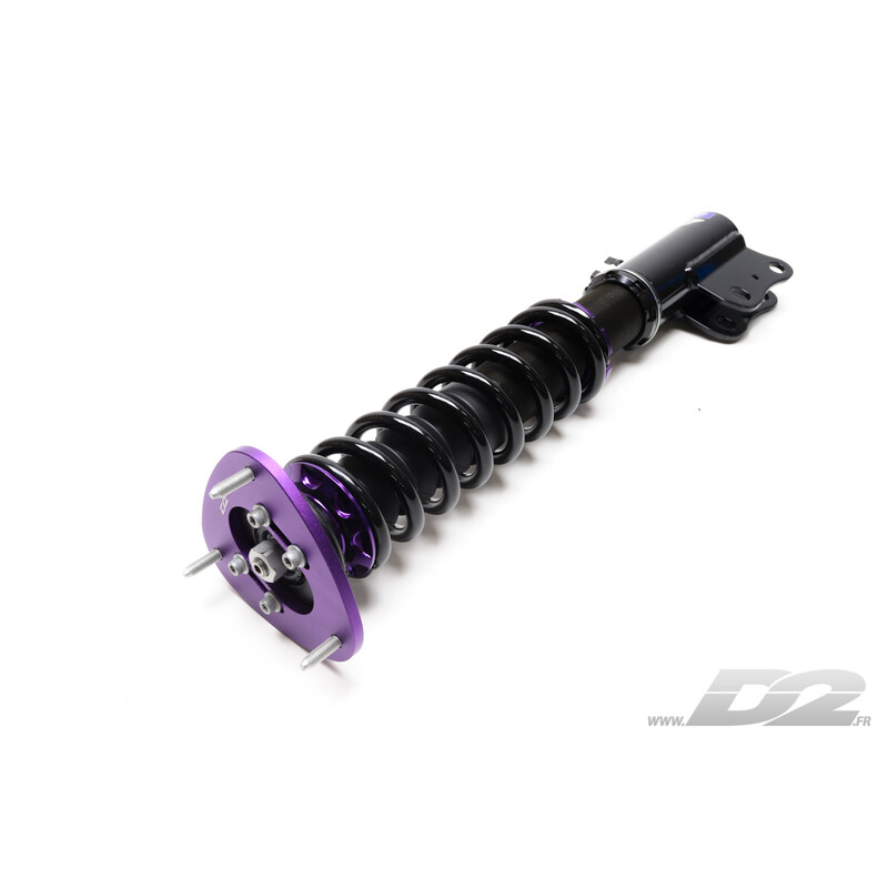 Combinés Filetés D2 Street pour Subaru Impreza WRX / STI GD & GG (5x100, 00-07)