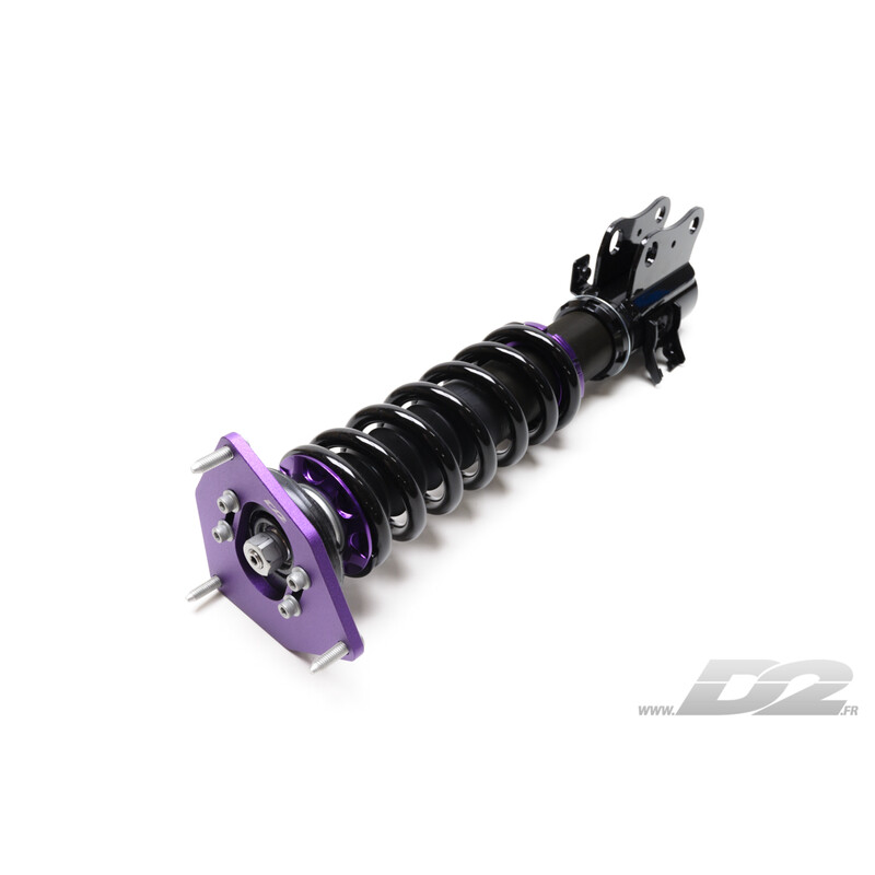Combinés Filetés D2 Street pour Subaru Impreza WRX / STI GD & GG (5x100, 00-07)