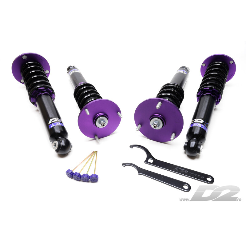 Combinés Filetés D2 Street pour Toyota Supra MK3 (87-92)