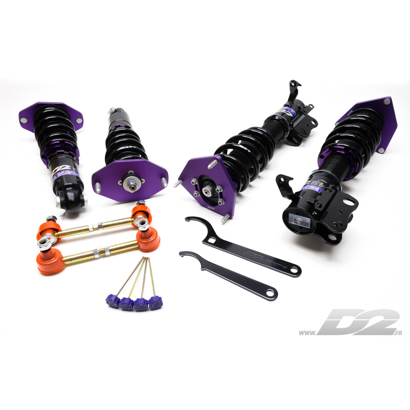 Combinés Filetés D2 Street pour Toyota GT86 (2012+)
