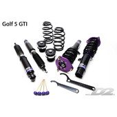 Combinés Filetés D2 Street pour VW Golf 5, dont GTI & R32 (03-08)