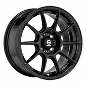 Jante Sparco FF-1 15x7" 4x100 ET35, Noir Brillant