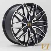 Jante Rota Loaded 20x8.5" 5x160 ET50, Noir / Poli