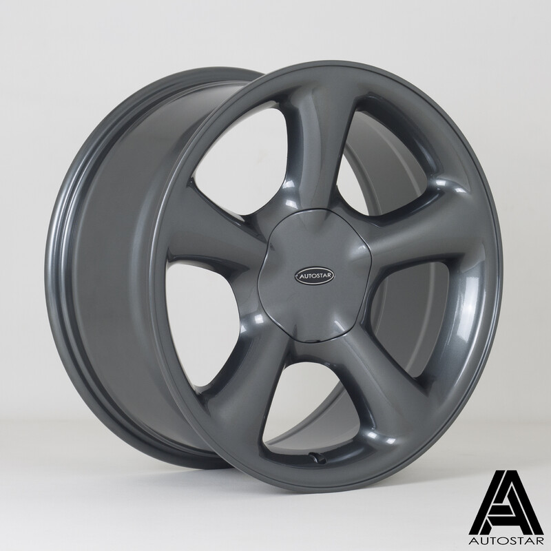 Jante Autostar Legend 17x8" 4x108 ET35, Gris Anthracite