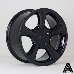 Jante Autostar Legend 17x8" 4x108 ET35, Noir Brillant