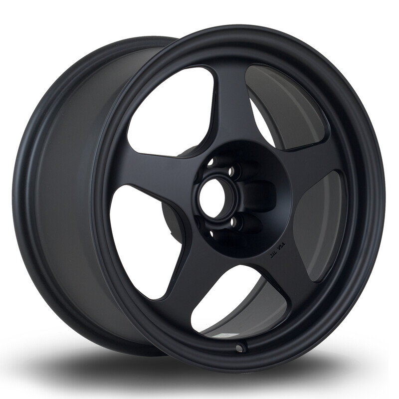 Jante Rota Slipstream 16x8" 4x95.25 ET12, Noir Mat