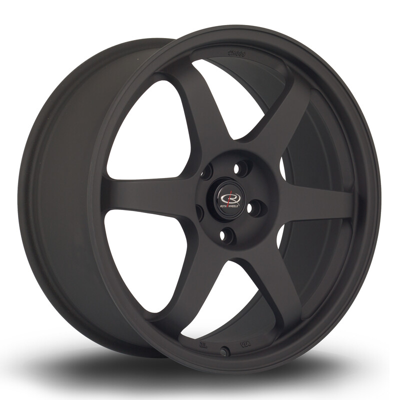 Jante Rota Grid 19x8.5" 5x114.3 ET45, Noir Mat