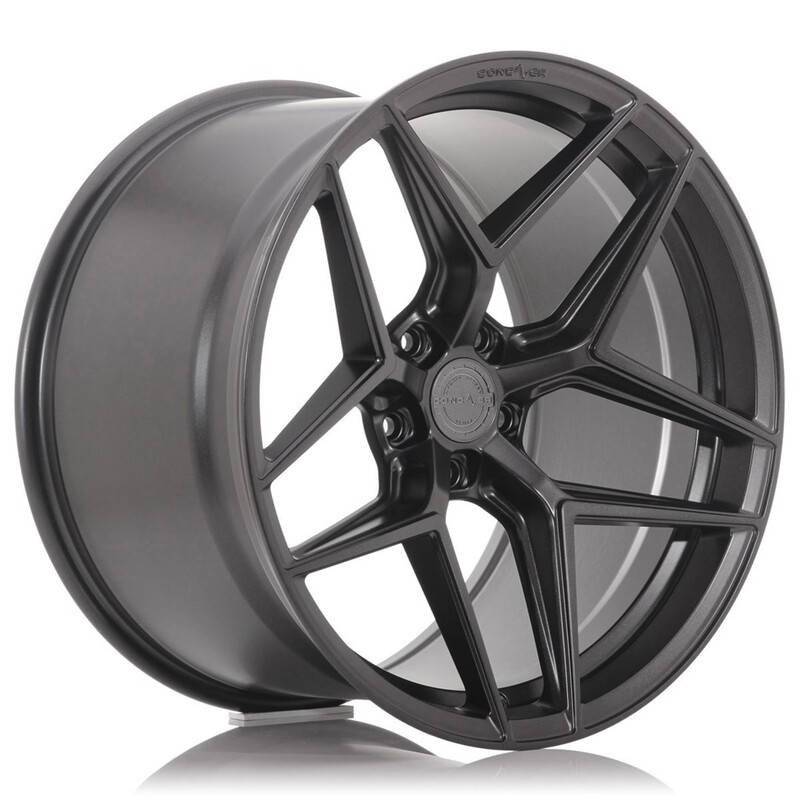 Jante Concaver CVR2 19x9" (5 trous - sur mesure) ET20-51, Carbone Graphite