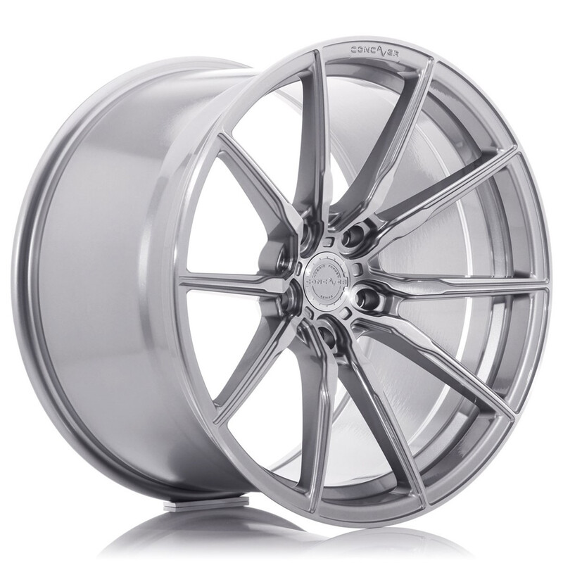 Jante Concaver CVR4 19x10" (5 trous - sur mesure) ET20-51, Titane