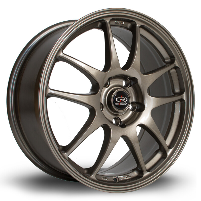 Jante Rota Torque 17x8" 4x100 ET35, Bronze