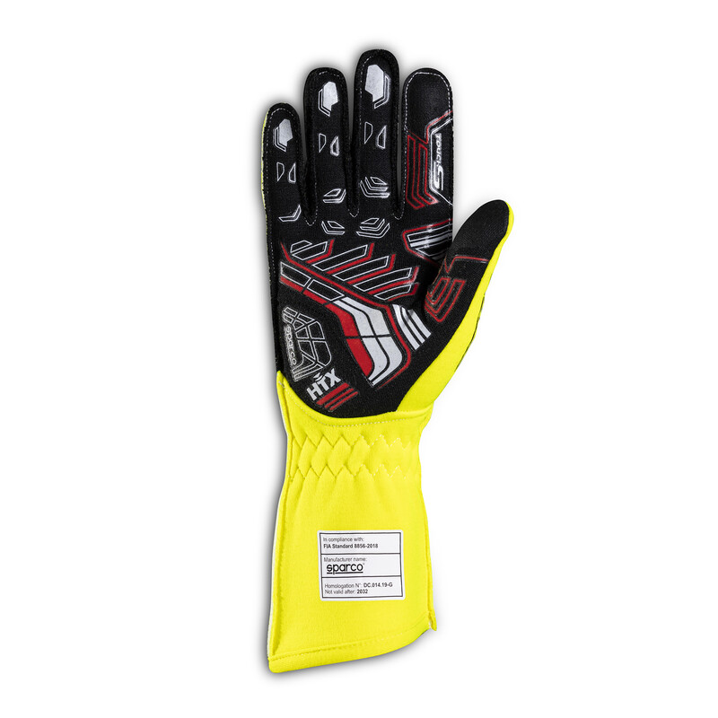 Gants Sparco Arrow Jaunes (FIA)