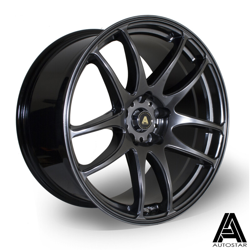 Jante Autostar A510 19x9.5" 5x120 ET30, Hyper Black