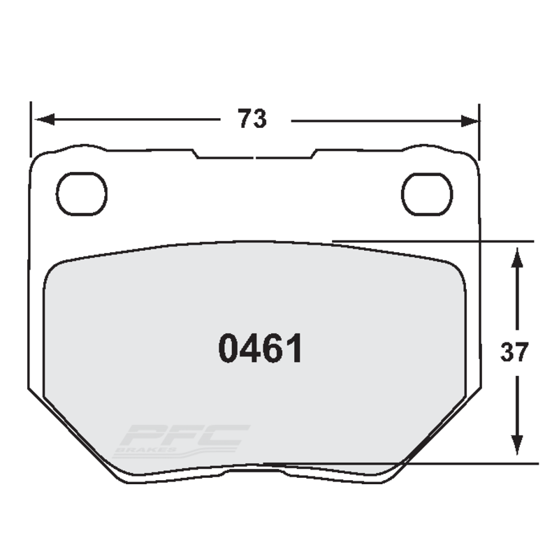 Plaquettes de Freins Arrière PFC 11 pour Subaru Impreza GC / GF (92-00)