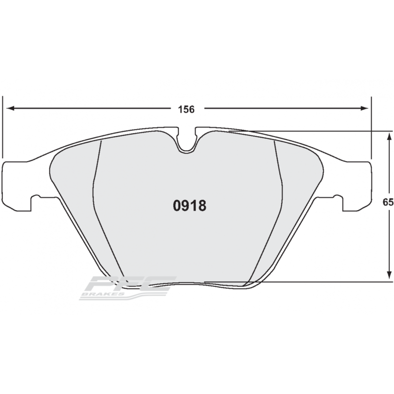Plaquettes de Freins Avant PFC 08 pour BMW M3 E9X (07-13)