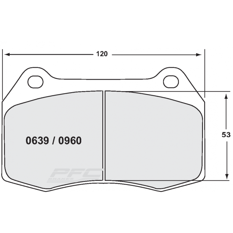 Plaquettes de Freins Avant PFC 11 pour Nissan 350Z (Brembo)