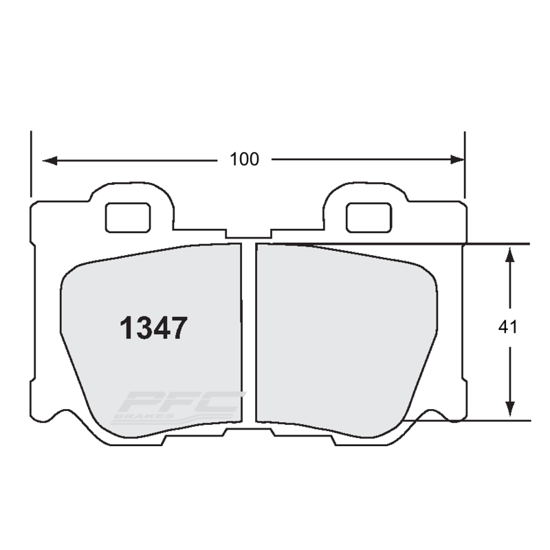 Plaquettes de Freins Arrière PFC Z-Rated pour Nissan 370Z (Brembo)