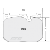 Plaquettes de Freins Avant PFC 11 pour BMW M4 F82 / F83