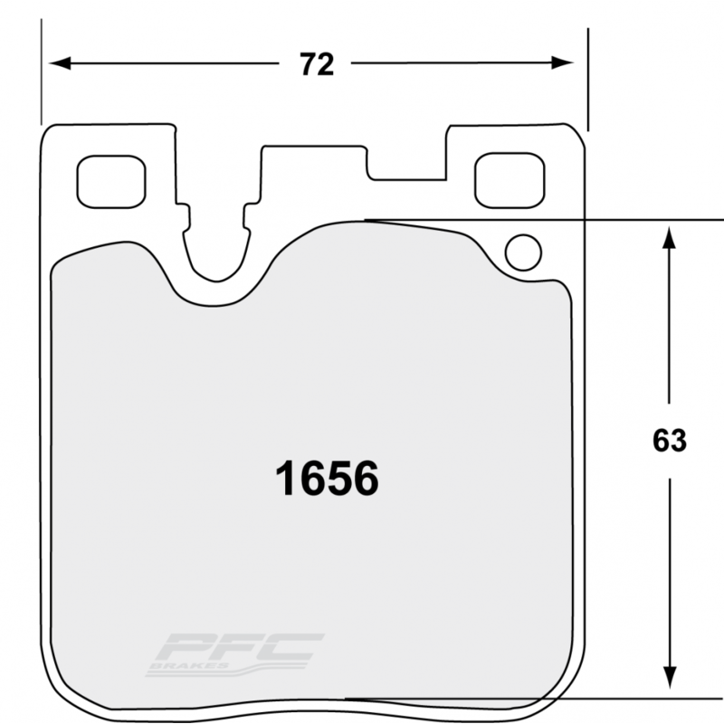 Plaquettes de Freins Arrière PFC 11 pour BMW M4 F82 / F83