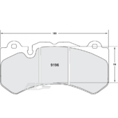 Plaquettes de Freins Avant PFC 01 pour Nissan GT-R