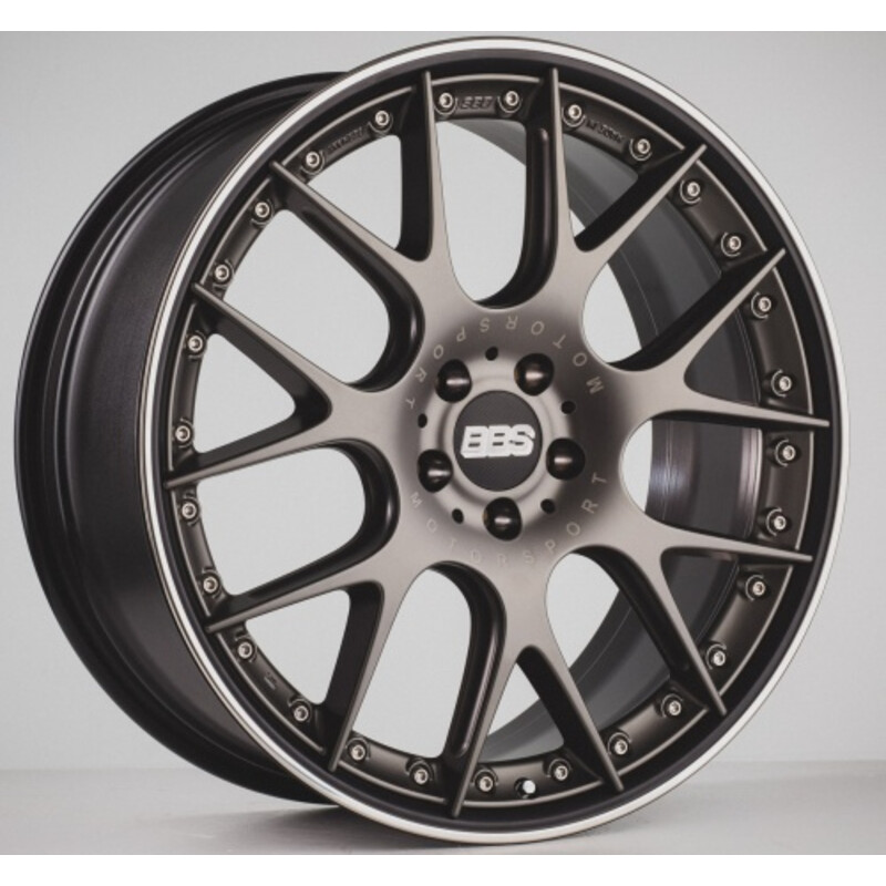 Jante BBS CH-RII 22x10.5" 5x112 ET15, Noir Platine