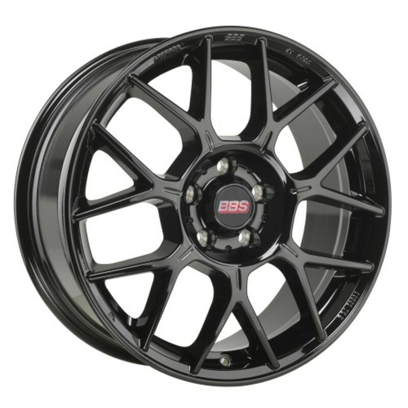 Jante BBS XR 17x7.5" 5x112 ET45, Noir Brillant