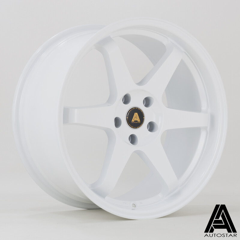 Jante Autostar GT6 19x9.5" 5x114.3 ET22, Blanc