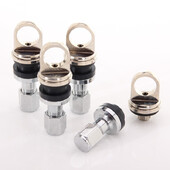 Valves Compatibles TPMS en Aluminium Largeur 4 mm (lot de 4)
