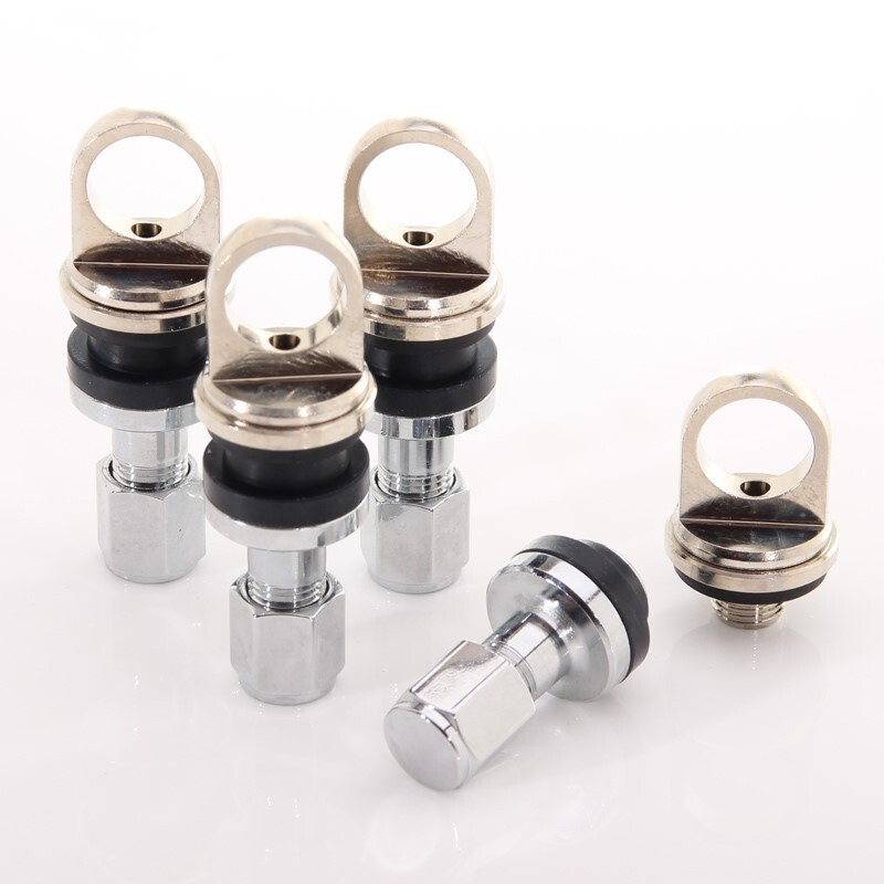 Valves Compatibles TPMS en Aluminium Largeur 4 mm (lot de 4)