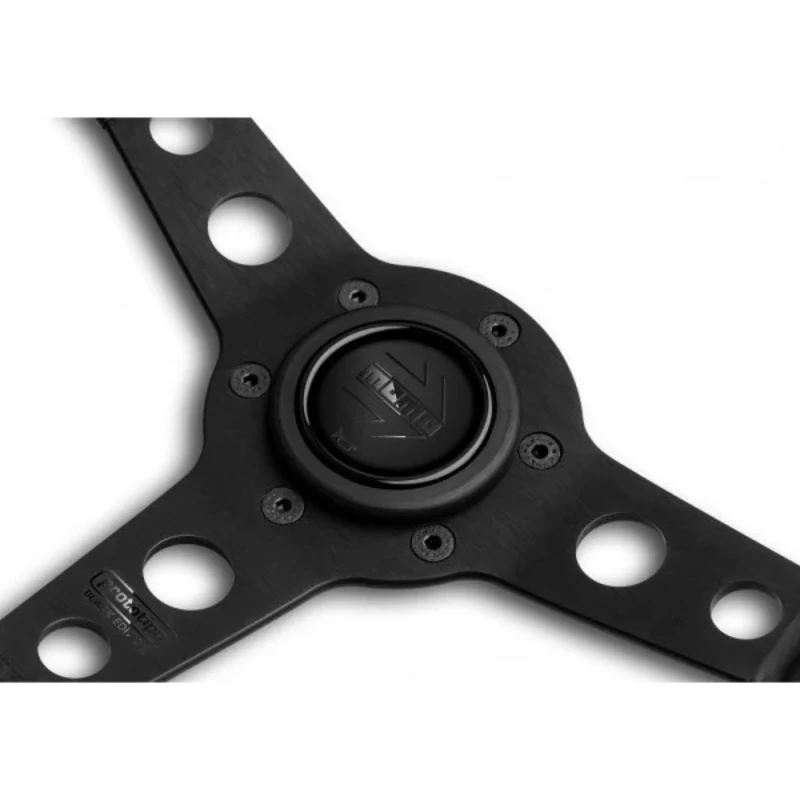 Volant Momo Prototipo Black Edition - 35 cm