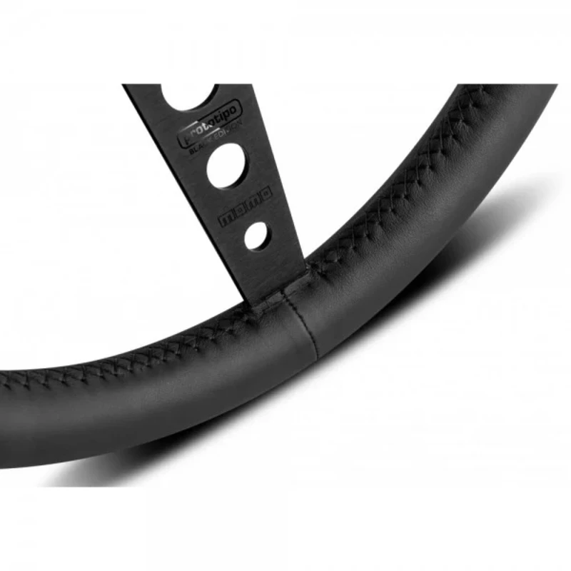 Volant Momo Prototipo Black Edition - 35 cm