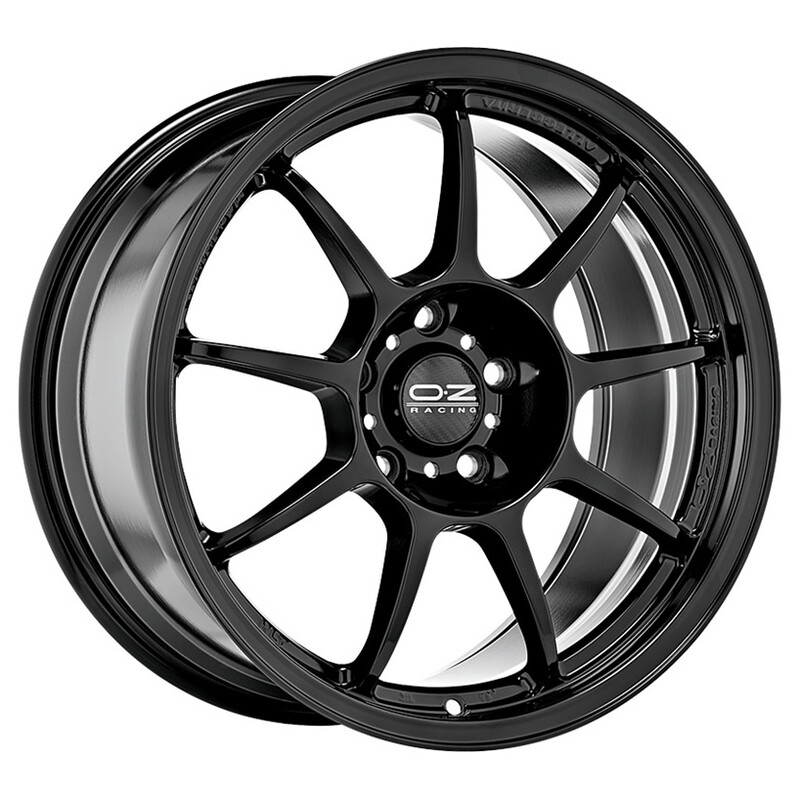 Jante OZ Alleggerita HLT 18x8" 5x130 ET50, Noir Brillant