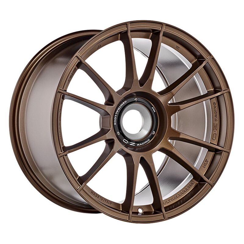 Jante OZ Ultraleggera HLT 19x8.5" Ecrou Central ET53, Bronze Mat