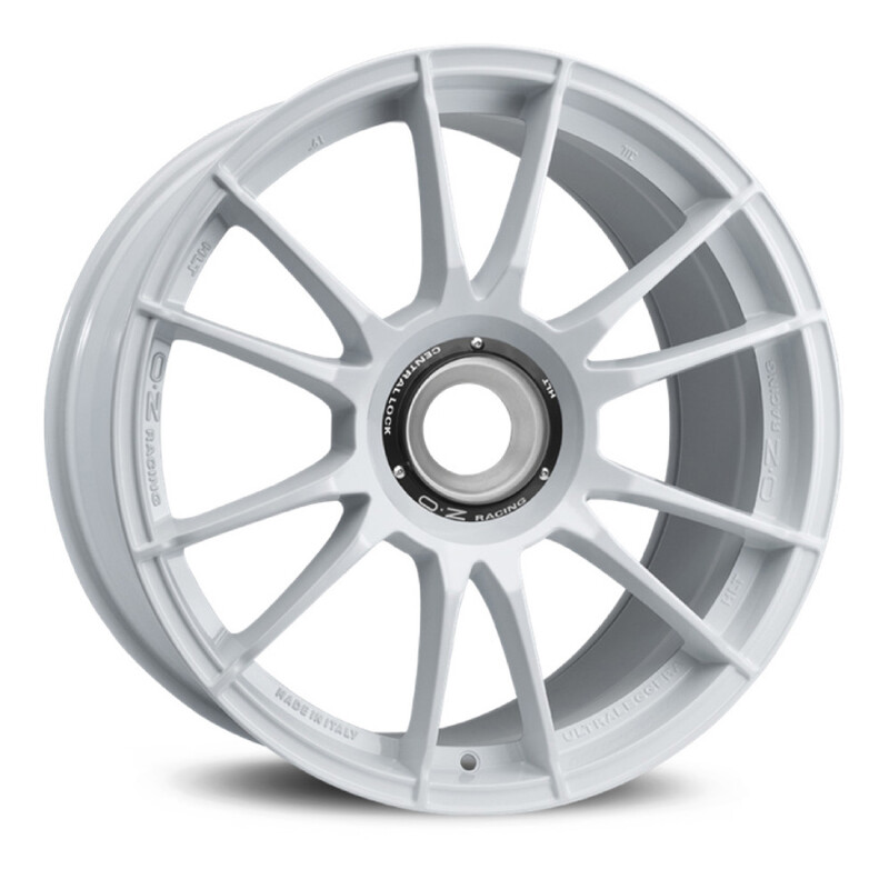 Jante OZ Ultraleggera HLT 19x8.5" Ecrou Central ET53, Blanc