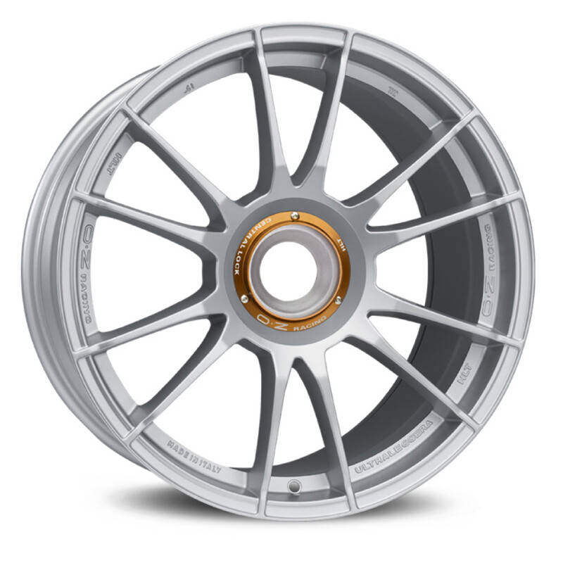 Jante OZ Ultraleggera HLT 19x9" Ecrou Central ET47, Gris Argenté Mat