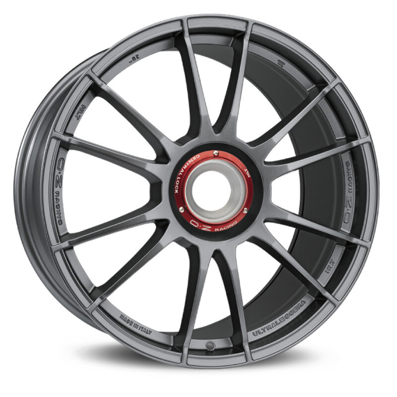 Jante OZ Ultraleggera HLT 19x9" Ecrou Central ET47, Graphite Mat