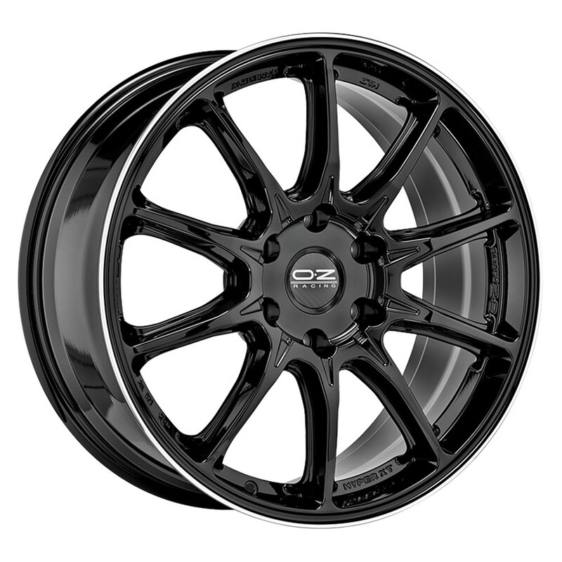 Jante OZ Hyper XT HLT Offroad 20x9" 6x114.3 ET38, Noir Brillant