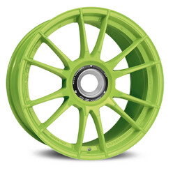 Jante OZ Ultraleggera HLT 20x12" Ecrou Central ET47, Vert Acide