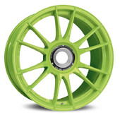 Jante OZ Ultraleggera HLT 21x12.5" Ecrou Central ET48, Vert Acide