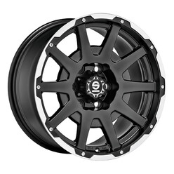 Jante Sparco Dakar 17x7.5" 5x110 ET25, Noir Mat