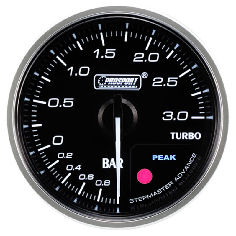 Manomètre voiture: manomètre pression turbo 3 bars Prosport