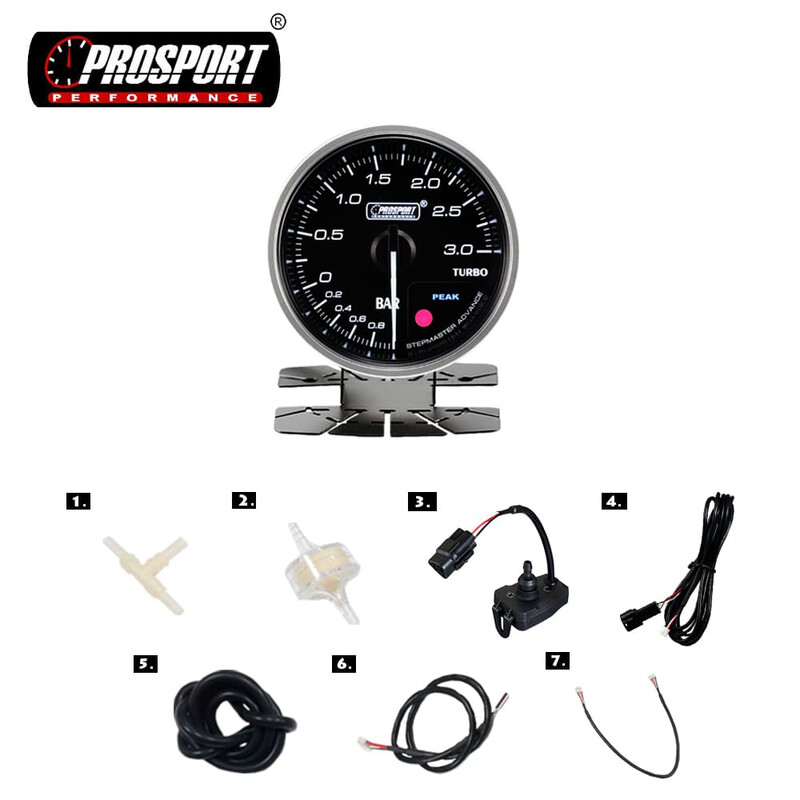 Manomètre de Pression de Turbo ProSport Supreme