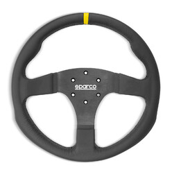 Volant Sparco R330, Plat, Cuir