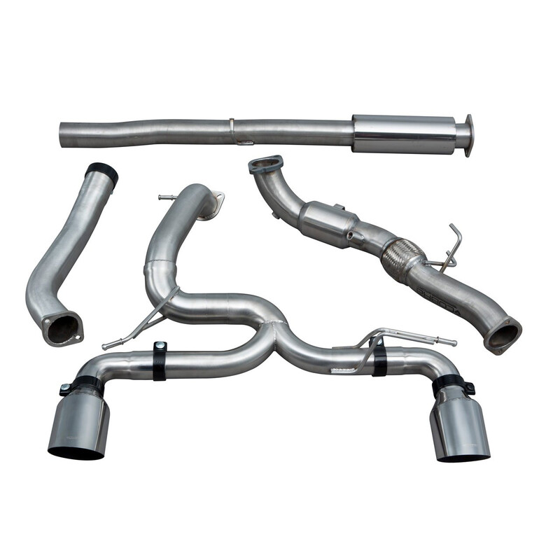Ligne d'Echappement Complète Turboback "Venom Box Delete" Cobra pour Ford Focus RS MK3