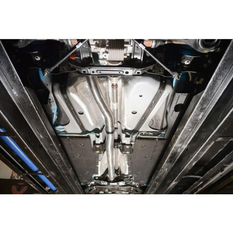 Ligne d'Echappement Complète Turboback "Venom Box Delete" Cobra pour Ford Focus RS MK3