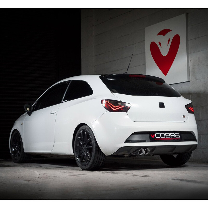 Ligne d'Echappement "Catback" Cobra pour Seat Ibiza FR 1.4L TSI ACT (14-15)