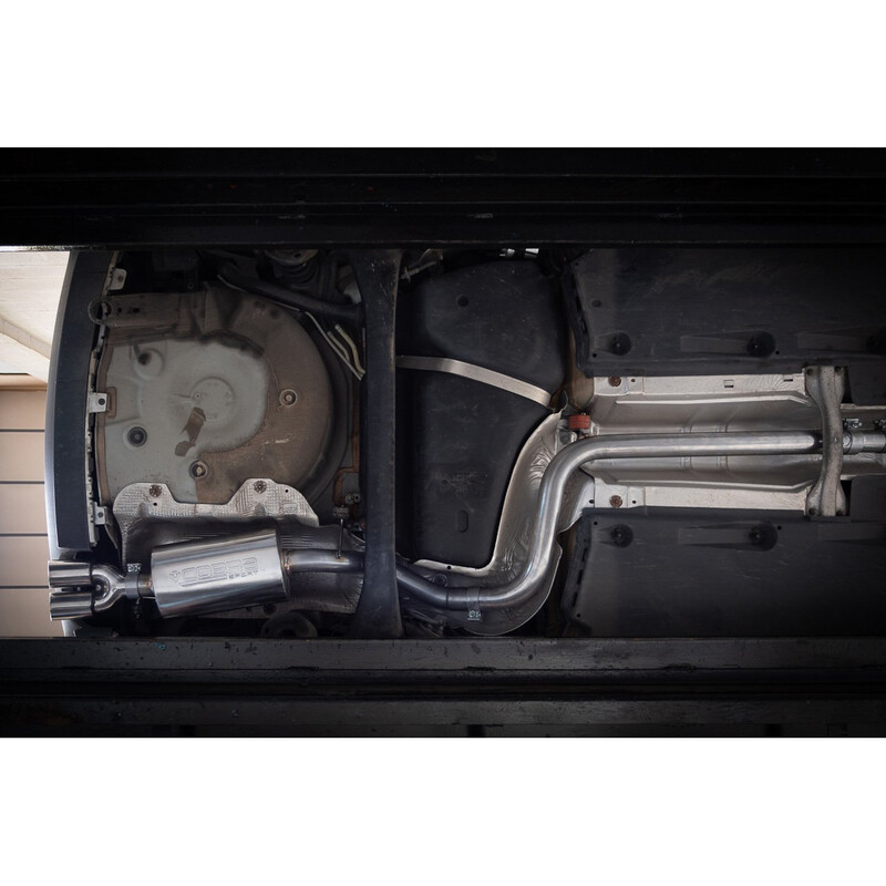 Ligne d'Echappement "Catback" Cobra pour VW Polo 6C Blue GT 1.4L TSI (15-17)
