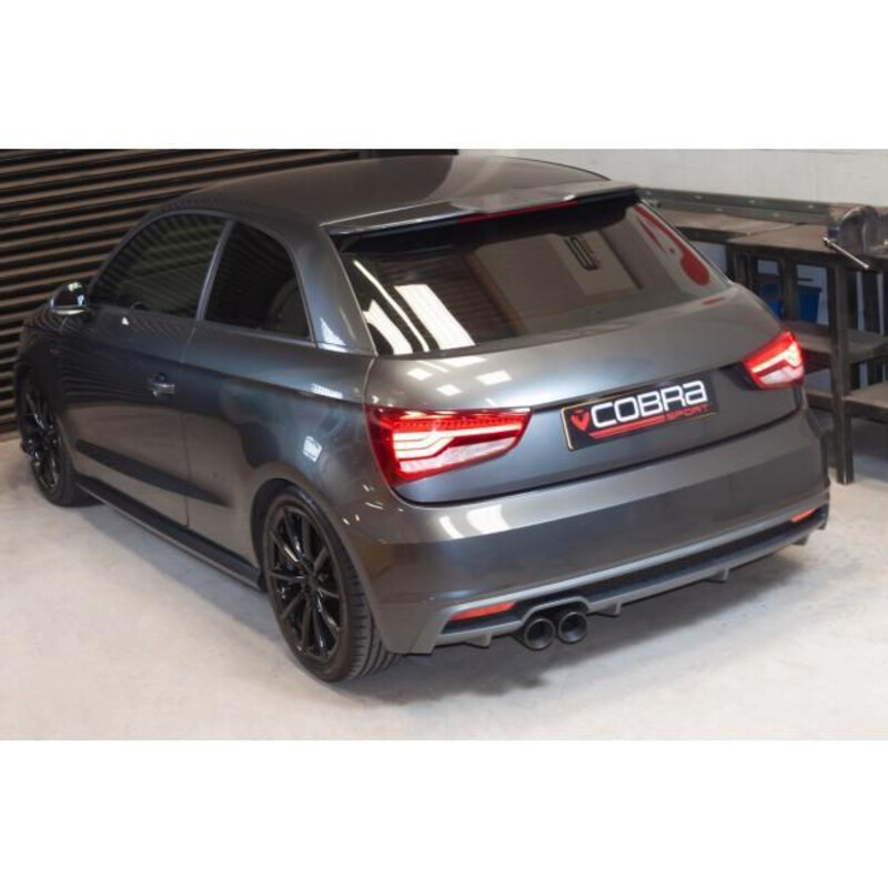 Ligne d'Echappement "Catback" Cobra pour Audi A1 S Line 1.4L FSI (10-18)