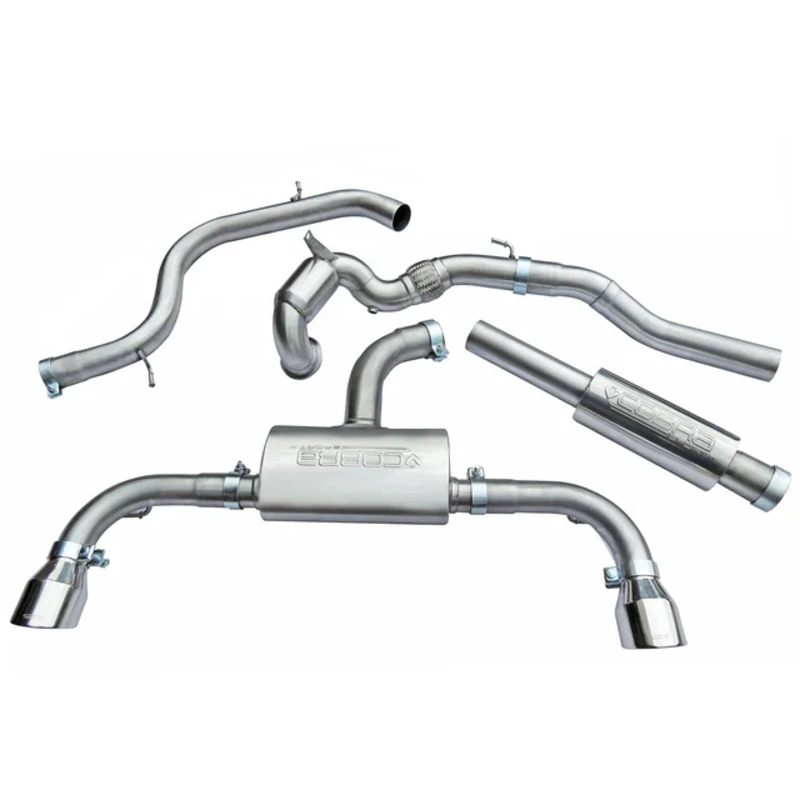 Ligne d'Echappement Complète "Turboback" Cobra pour VW Golf 7.5 GTI (2017+)